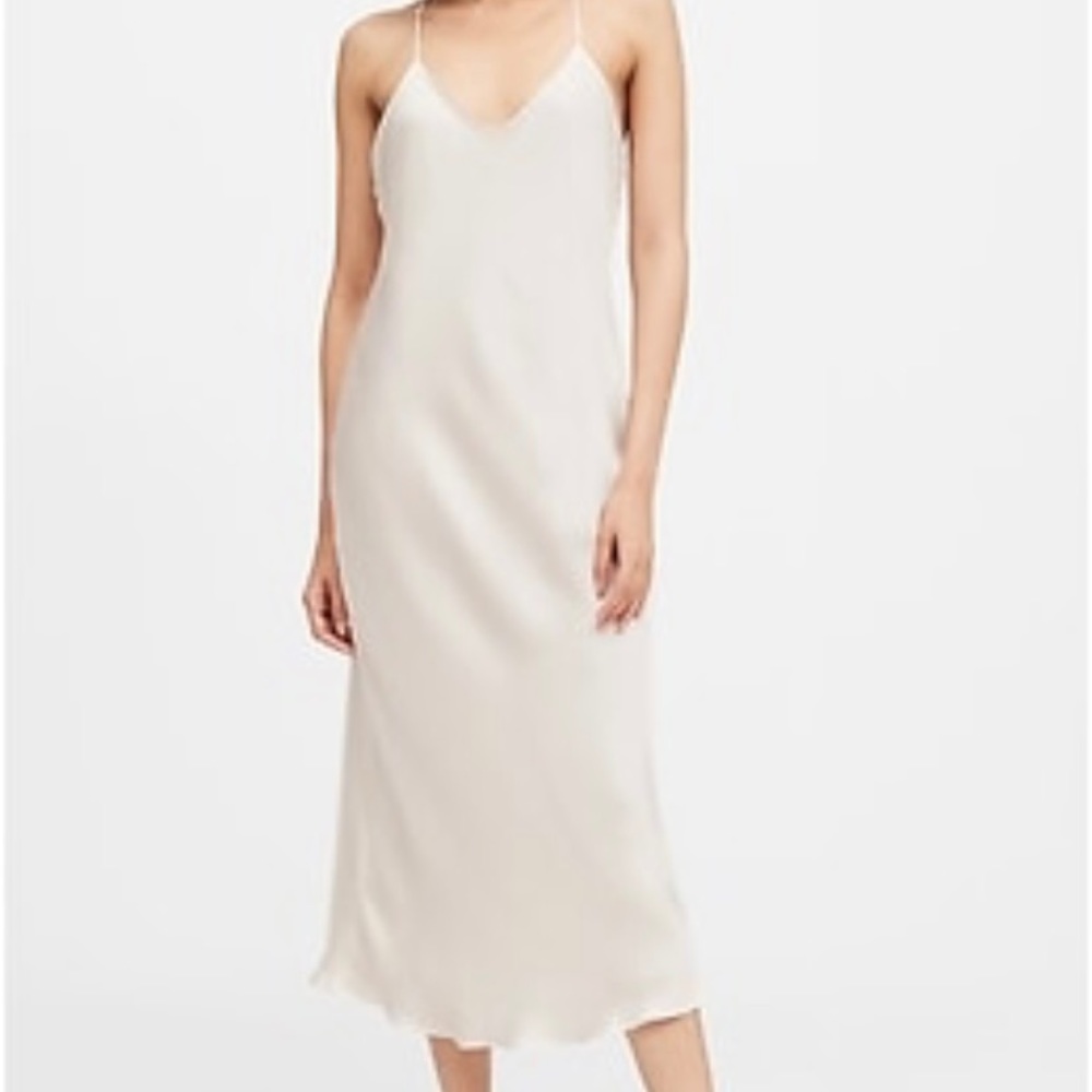 ISO Banana Republic Satin Slip Dress in XXS/XS